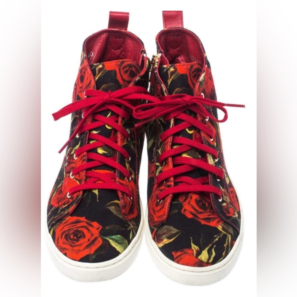 Dolce & Gabbana Floral High Top